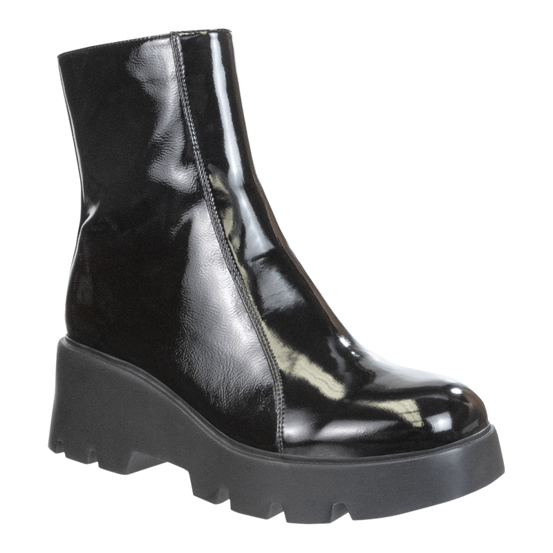 Shop Naked Feet Xenus Platform Ankle Boots In Black