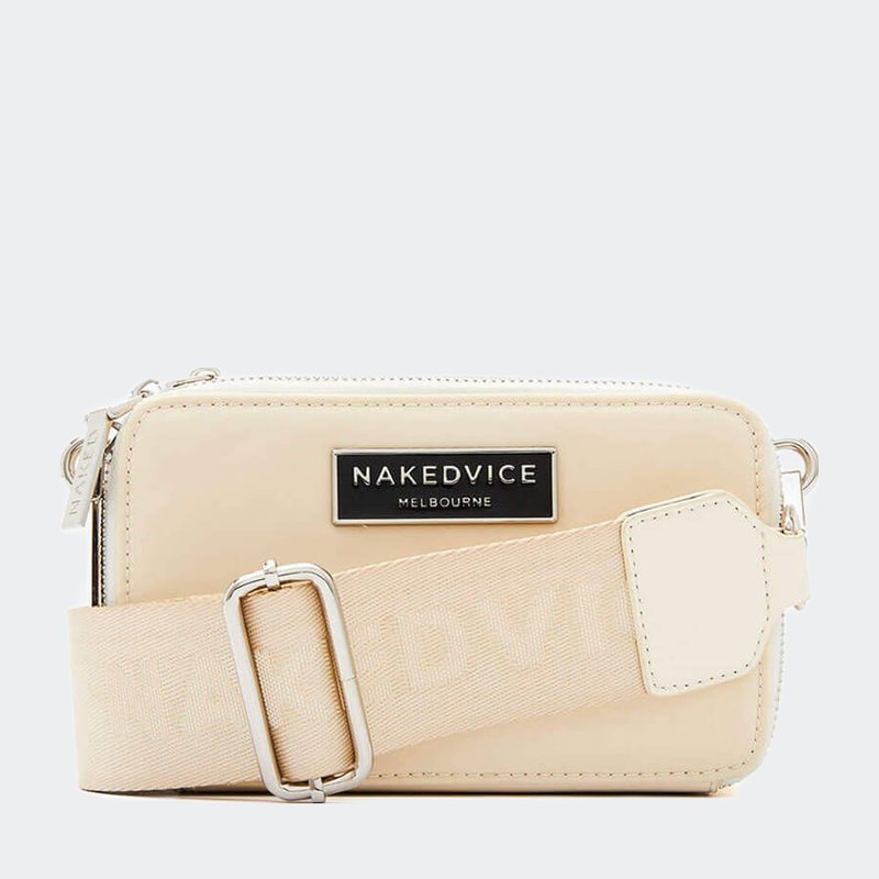 Nakedvice The Lexie Ivory Handbag In White