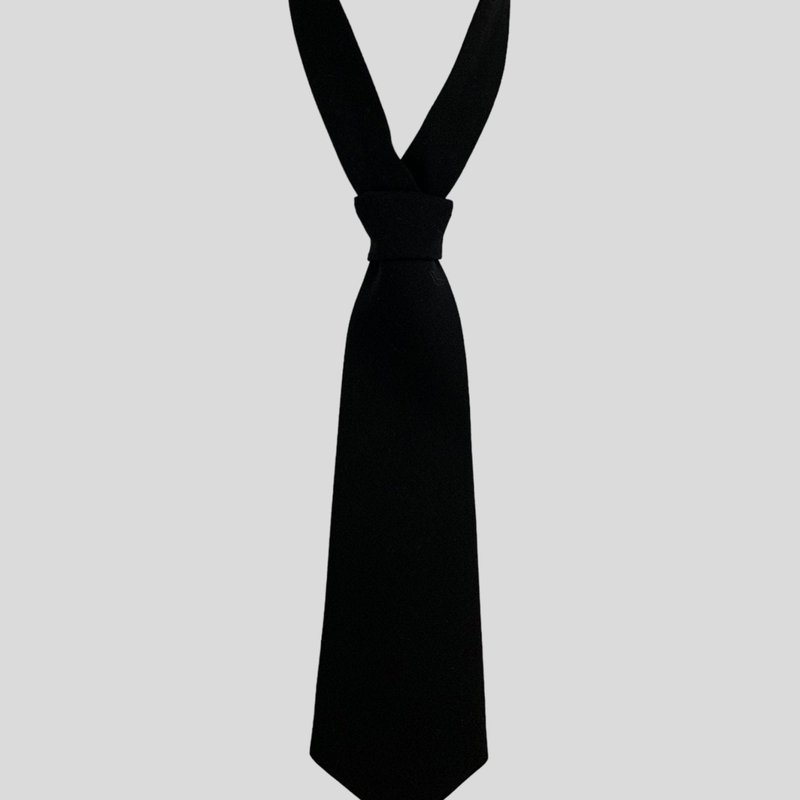 Nandanie Black Tailored Petite Necktie