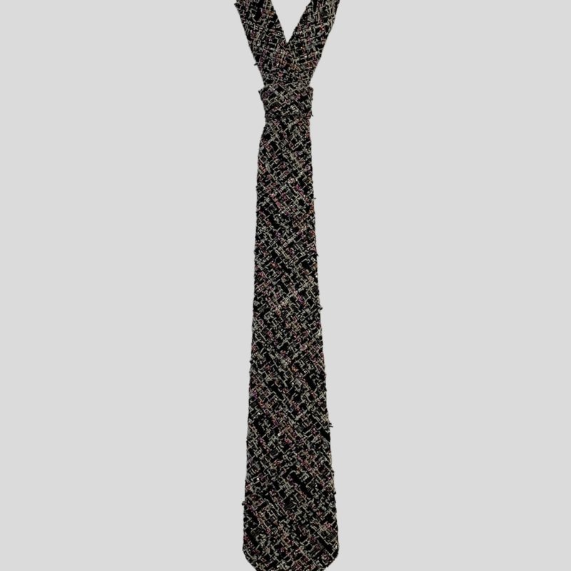 Shop Nandanie Textured Classic Necktie In Brown