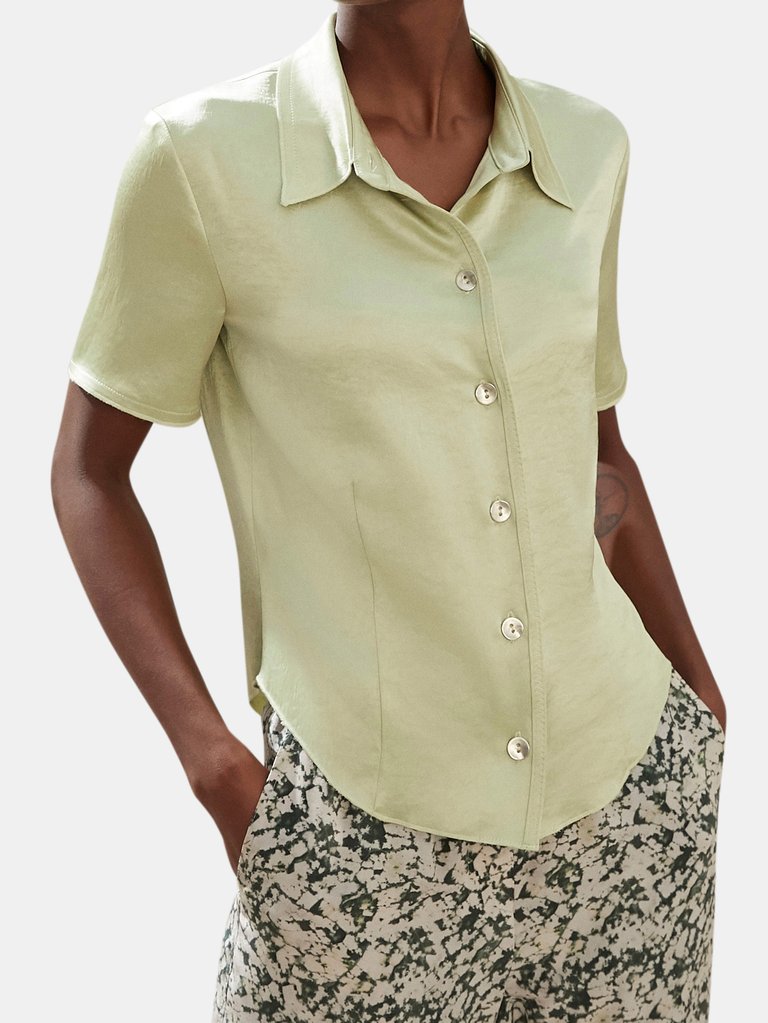 Clare Top - Lime