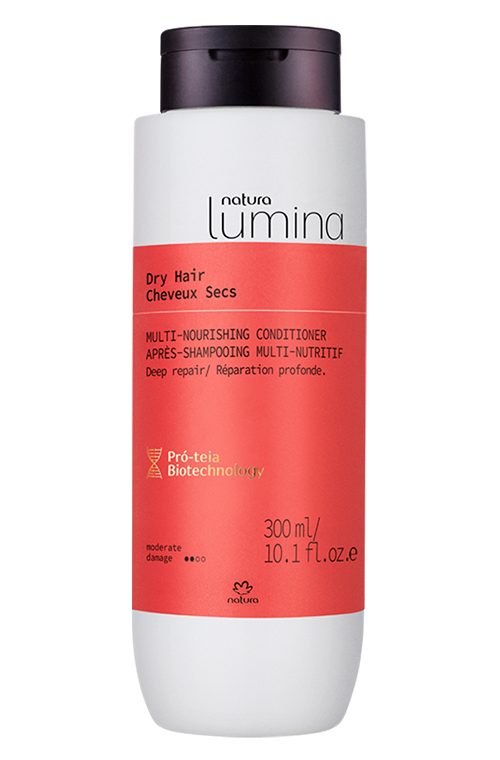 Natura Lumina Dry Hair Multi-nourishing Conditioner In White