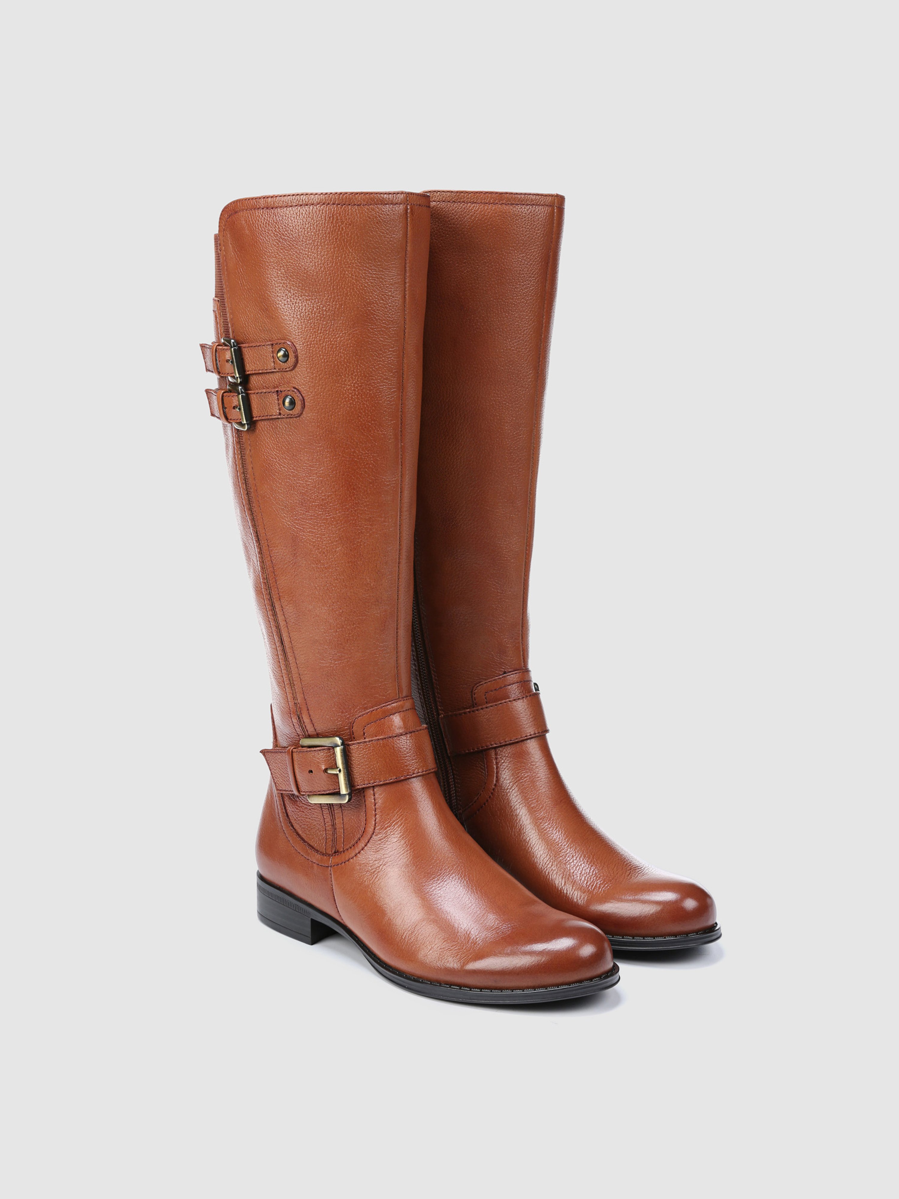 Naturalizer Jessie Tall Boots In Banana Bread
