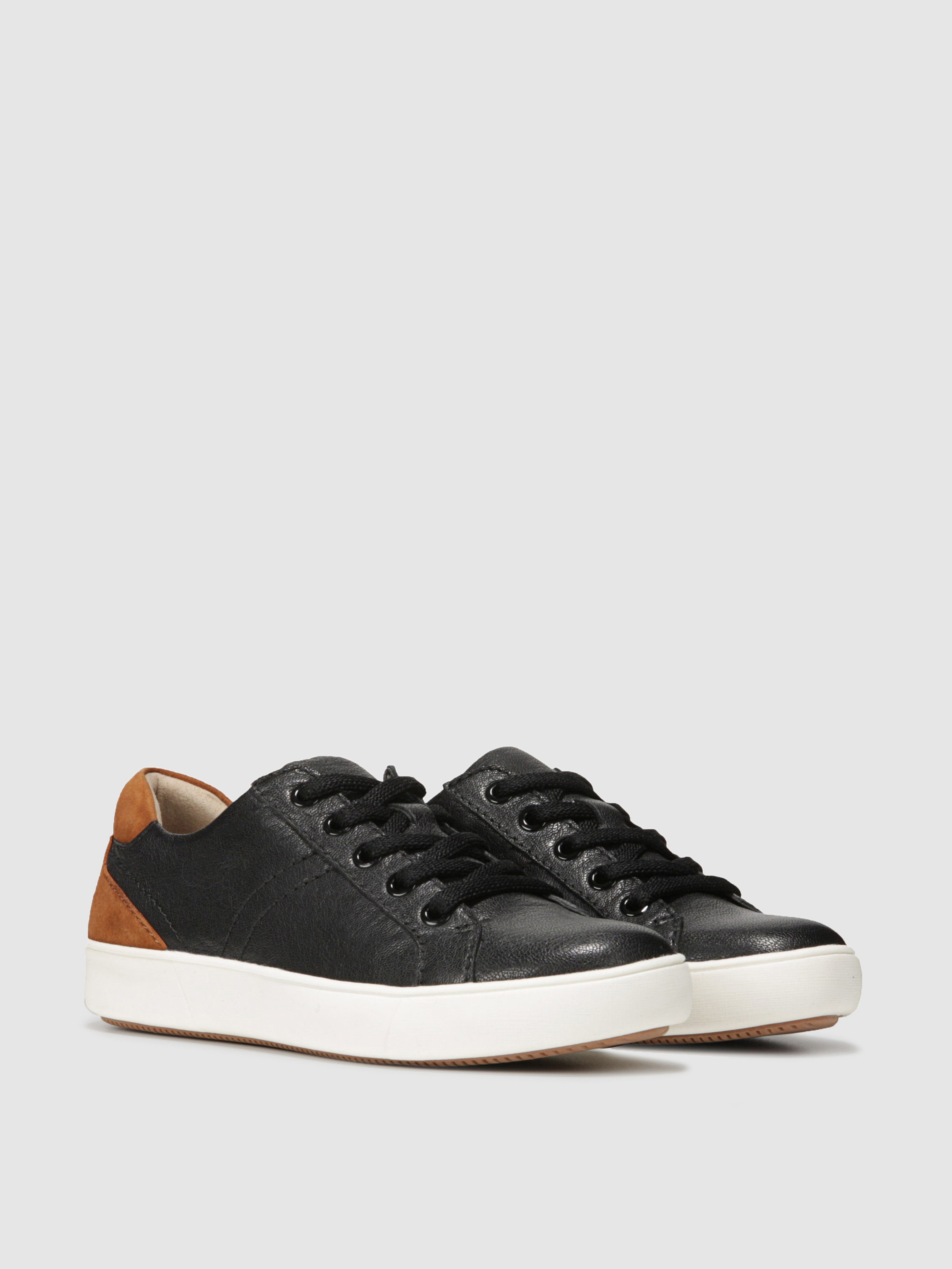 Naturalizer Lace Up Sneakers In Black