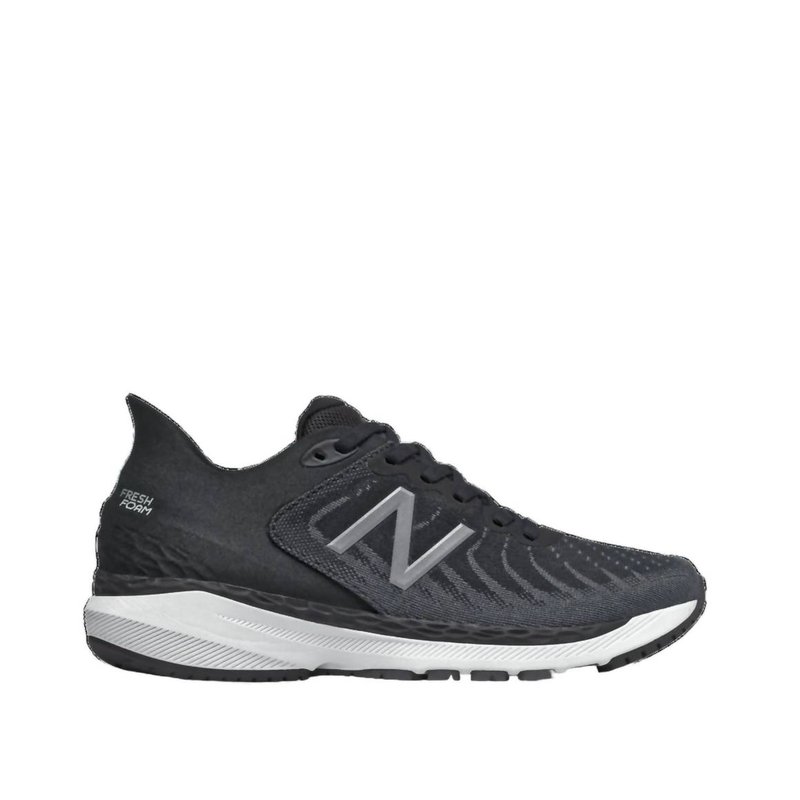 Shop New Balance Men's Fresh Foam 860v11 Running Shoes In Black