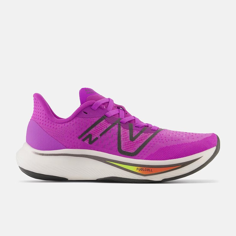 Shop New Balance Women's Fuelcell Rebel V3 Shoes In Purple