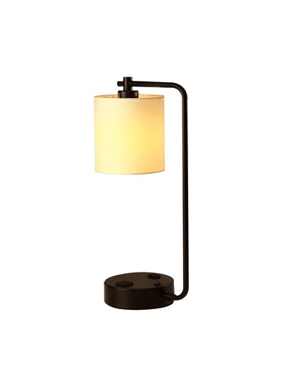 Next Innovations 19" Table Lamp USB Port Fabric Shade product