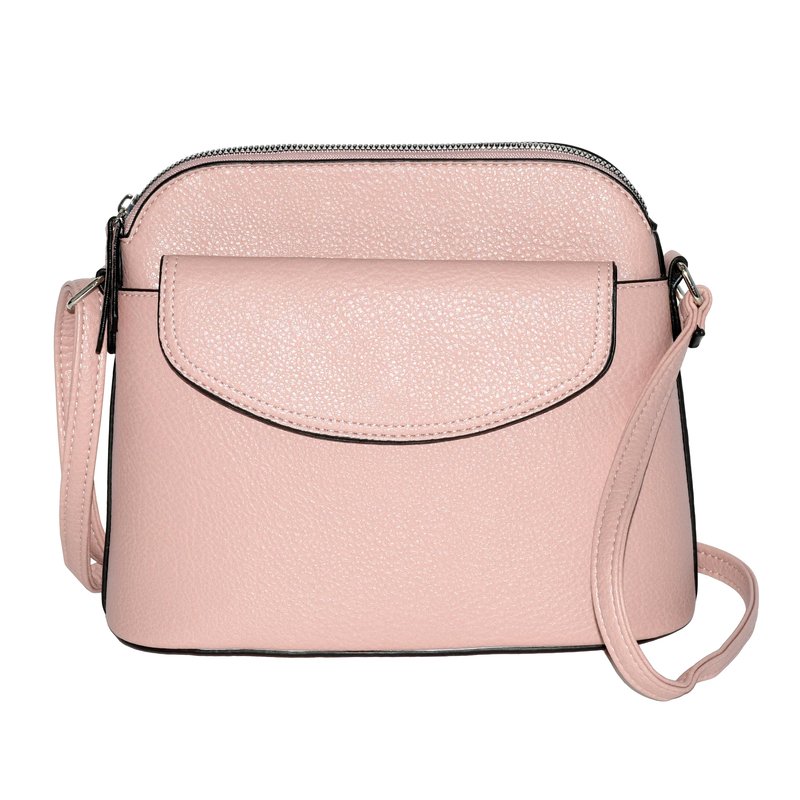 Shop Nicci Crossbody With Front Flap In Pink