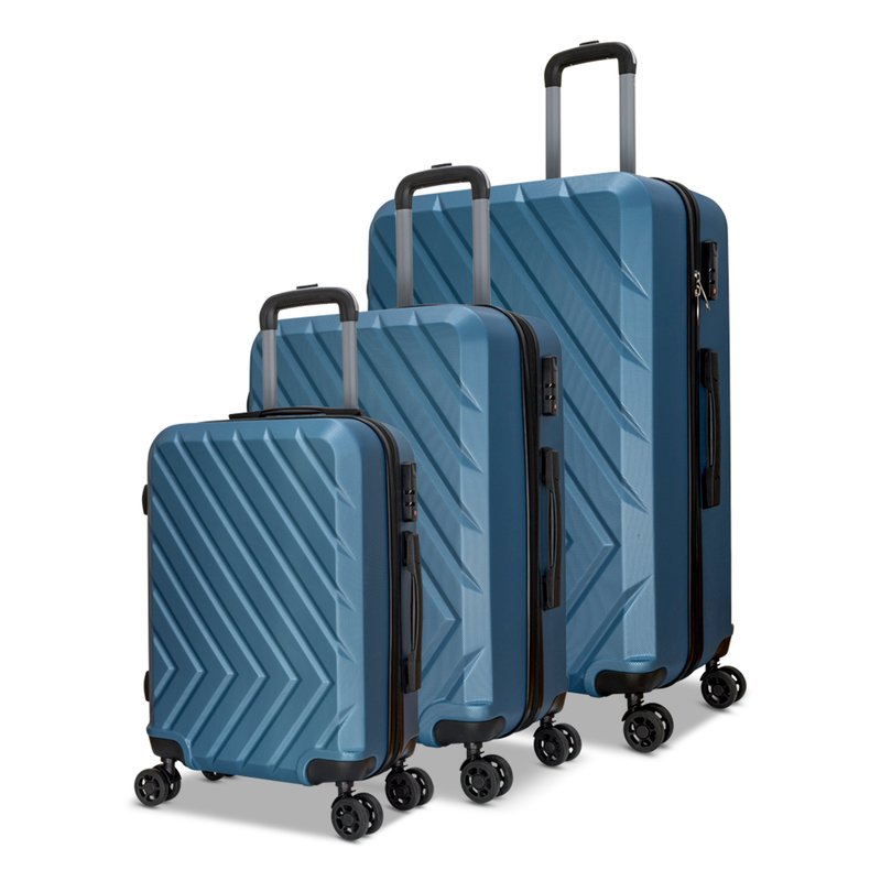 Nicci Luggage 3 Piece Set In Blue