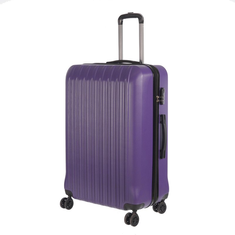 Nicci 28" Large Size Luggage Grove Collection In Purple