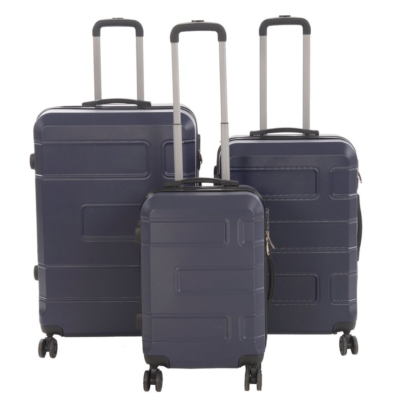 Nicci 3 Piece Luggage Set In Blue