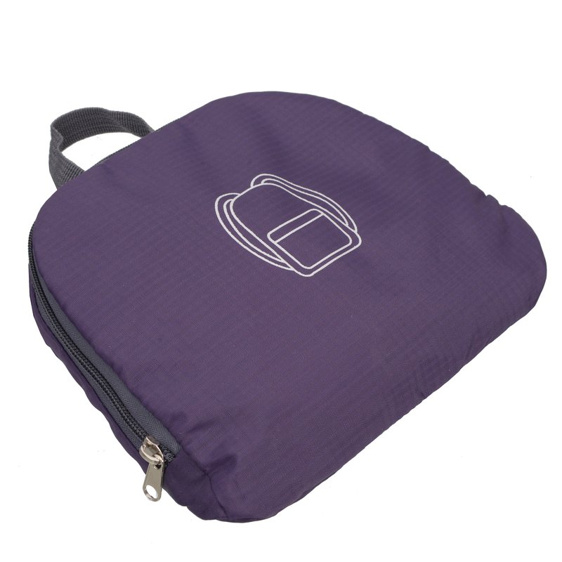 Nicci Foldable Backpack In Purple