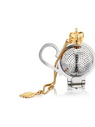 Queen's Tea Ball Infuser - Silver