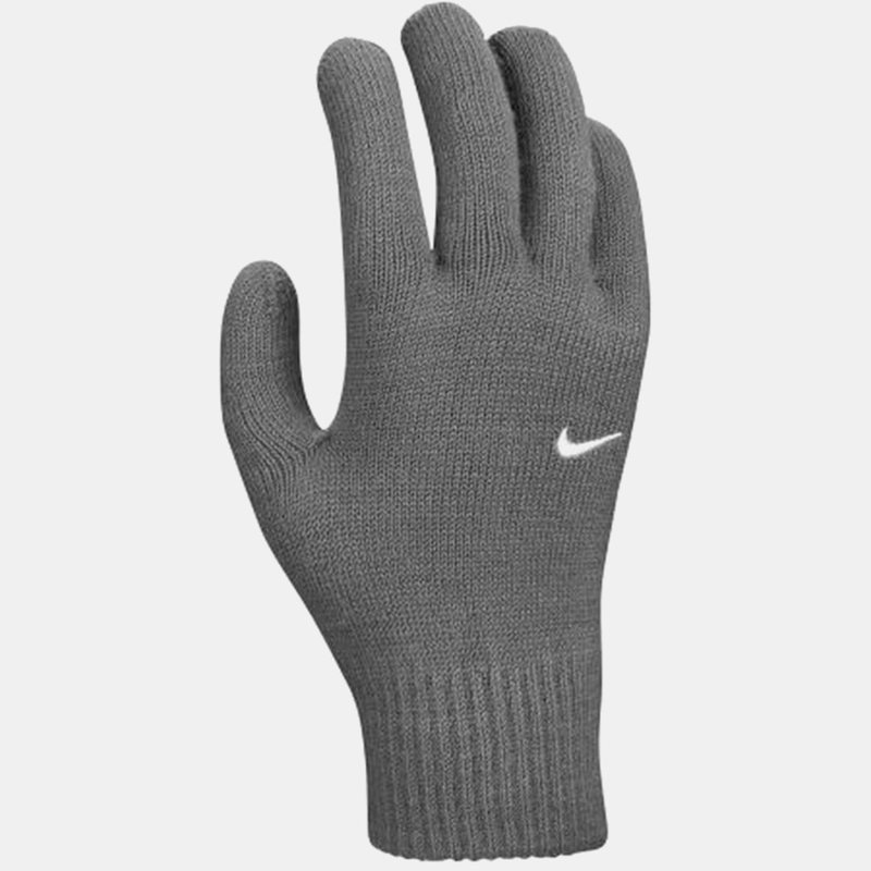 Nike Mens 2.0 Knitted Swoosh Gloves In Grey