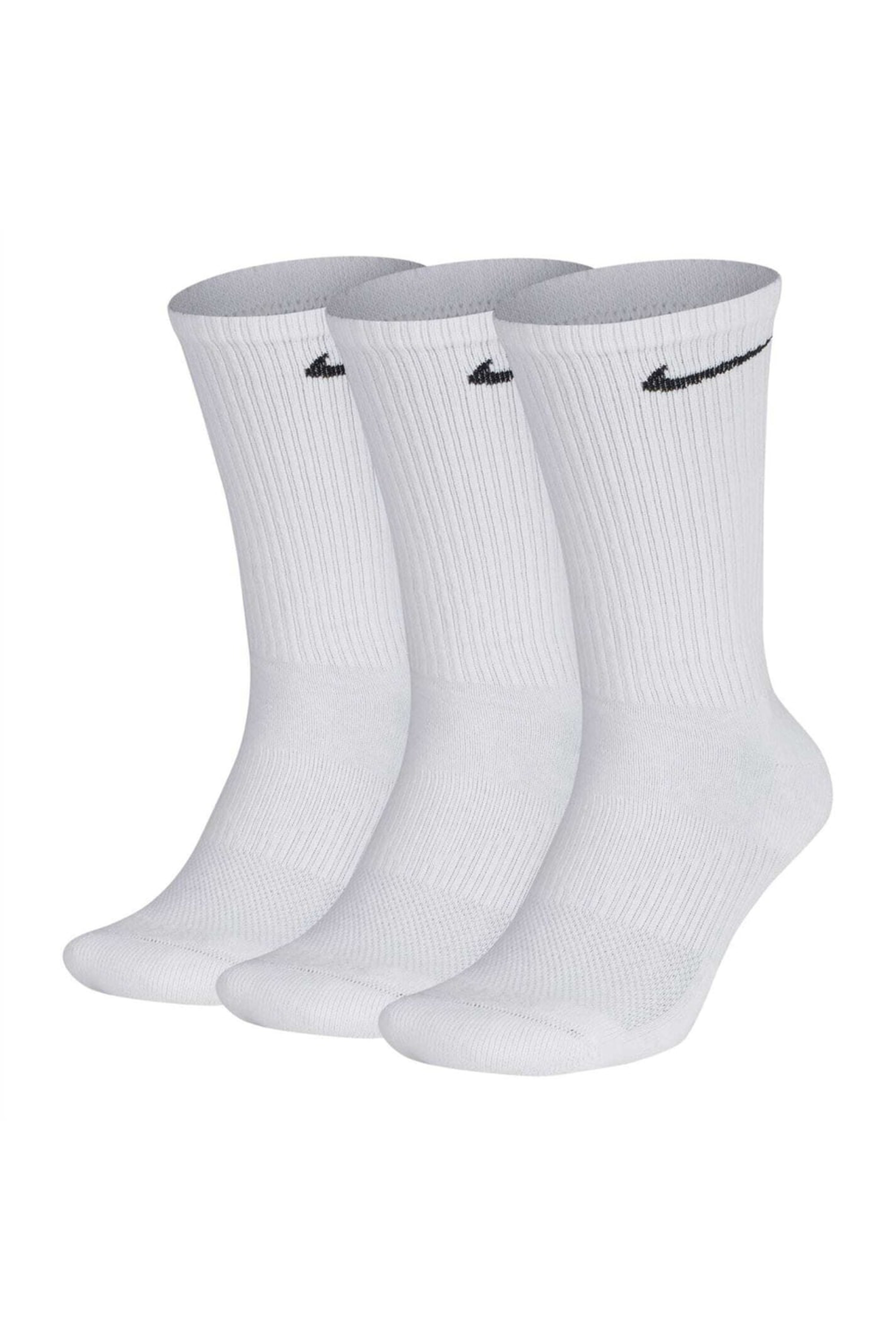 Комплект носков унисекс Nike sx7676-100 белых