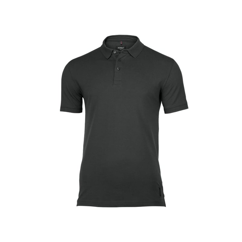 Nimbus Mens Harvard Stretch Deluxe Polo Shirt (charcoal) In Grey