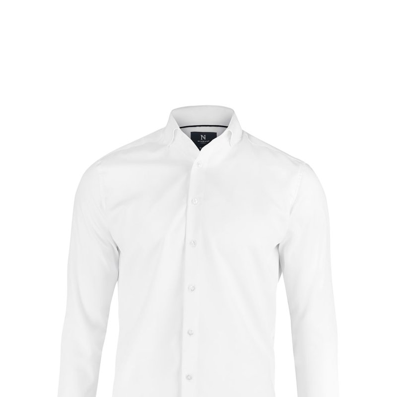 Nimbus Mens Portland Slim Shirt (white)
