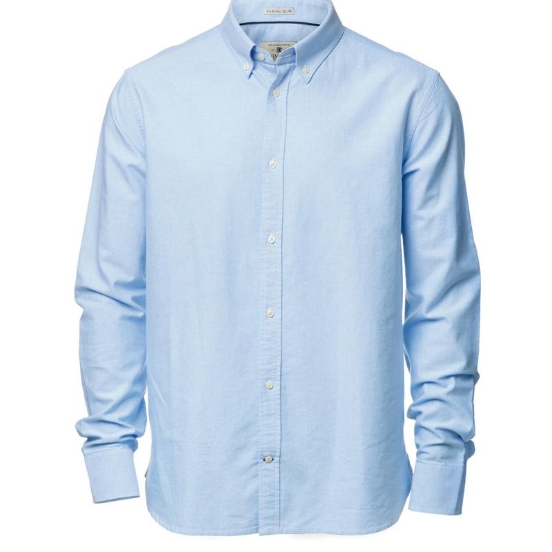 Nimbus Mens Rochester Oxford Long Sleeve Formal Shirt (light Blue)