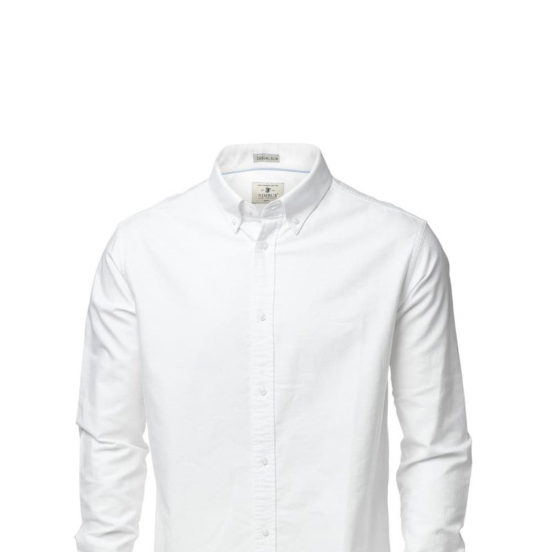 Nimbus Mens Rochester Oxford Long Sleeve Formal Shirt (white)