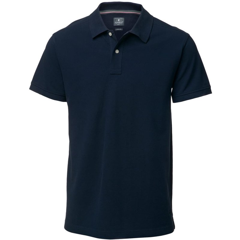 Nimbus Mens Yale Short Sleeve Polo Shirt (navy) In Blue