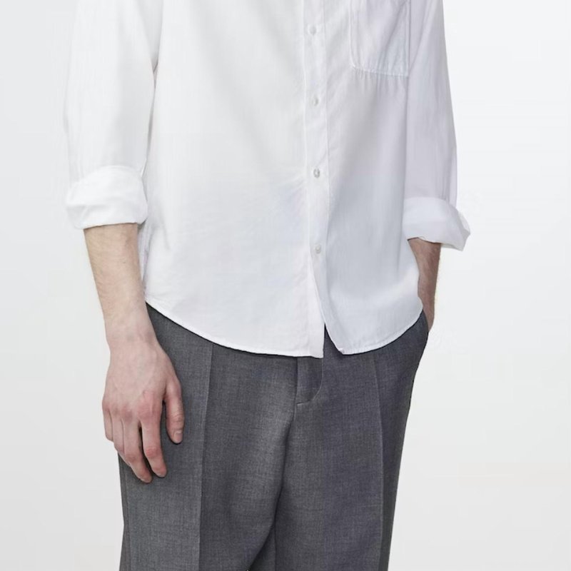 Shop Nn07 Men's Arne Button Down Shirt In White