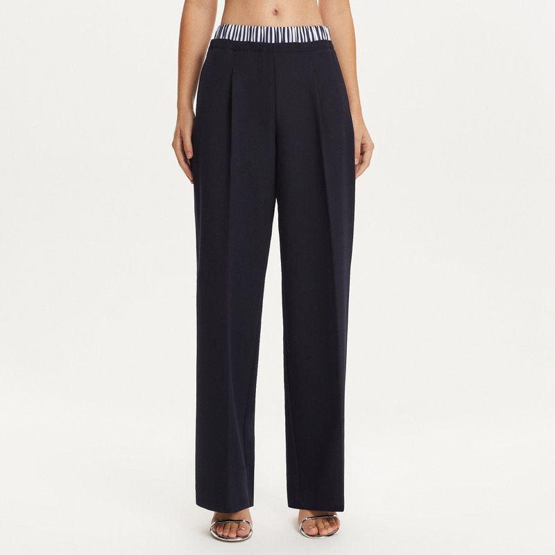 NOCTURNE PANTS WITH ELASTIC WAISTBAND