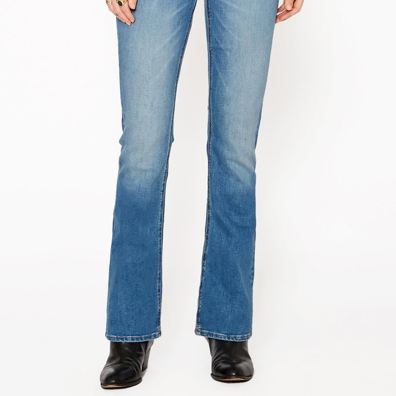 Noend Denim Celine Bootcut Jeans In Plaine In Blue