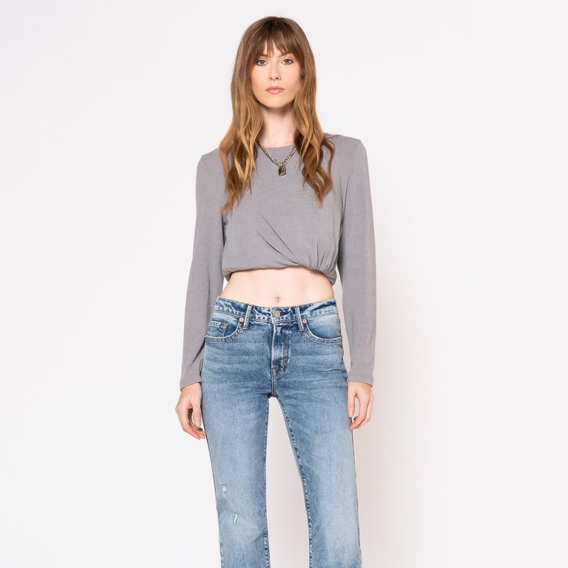 Noend Denim Donna 90's Flare Jeans In Blue