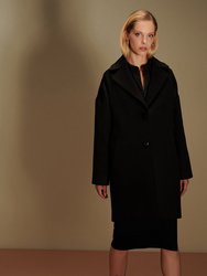 Sarah Short Coat - Black - Black