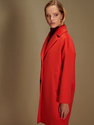 Sarah Short Coat - Red