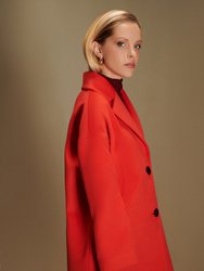 Sarah Short Coat - Red