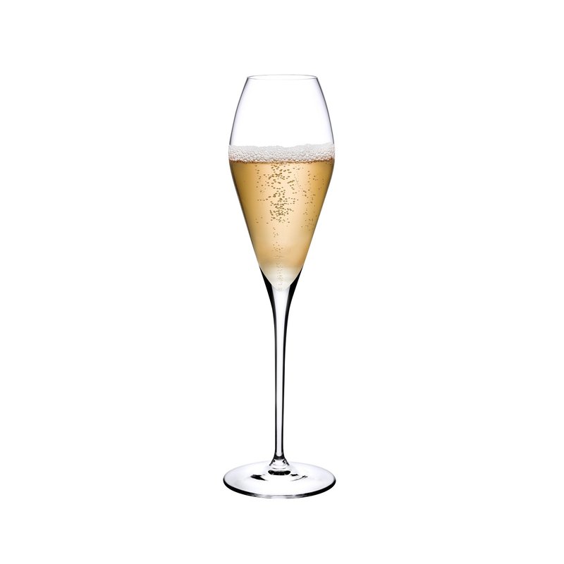 Nude Glass Fantasy Set Of 2 Champagne Glasses