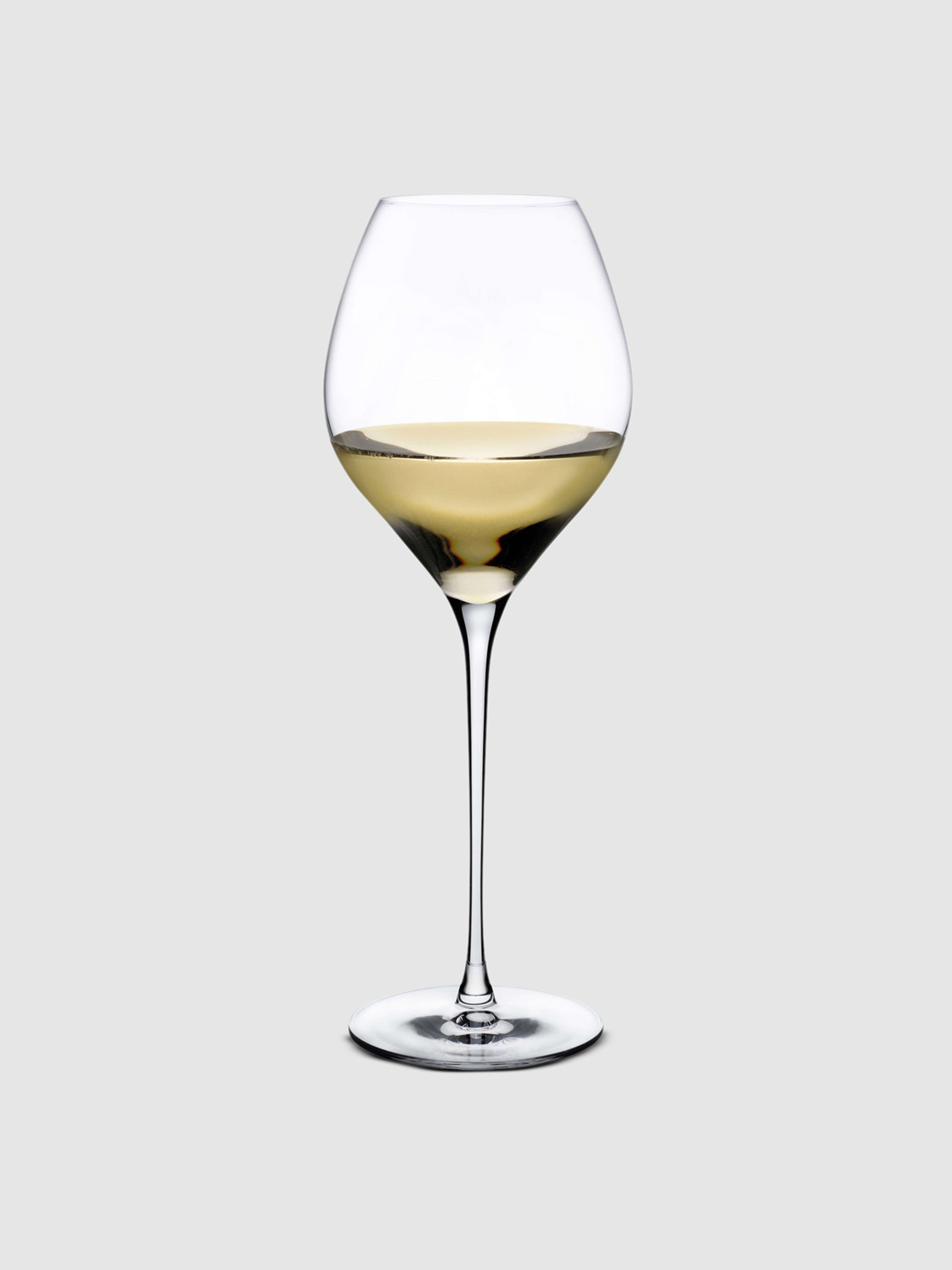 NUDE GLASS - VERIFIED PARTNER NUDE GLASS FANTASY WHITE WINE GLASS, SET OF 2