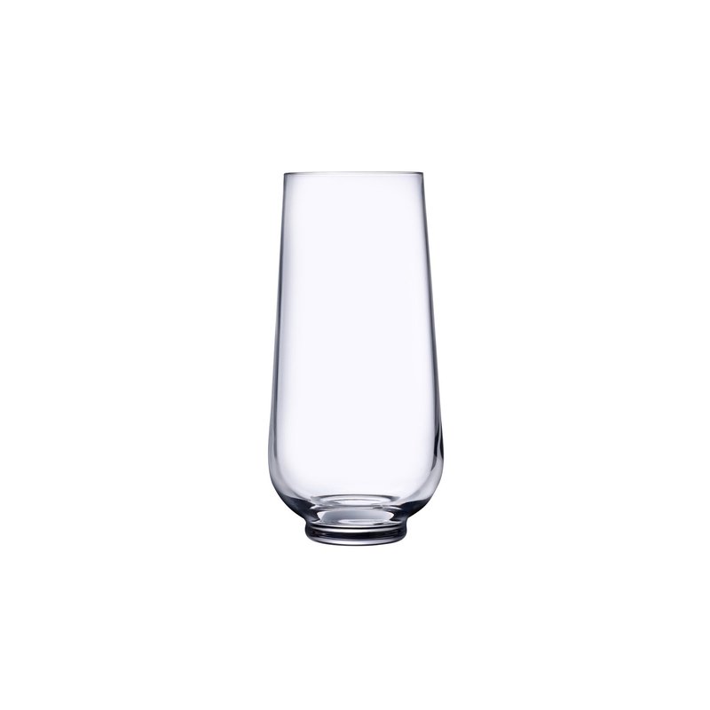 Shop Nude Glass Hepburn Set Of 4 Long Drink Glasses