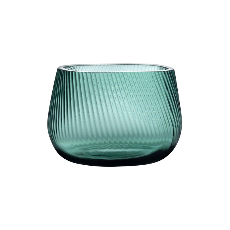 Nude Glass Opti Vase Medium In Green
