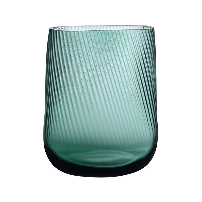 Nude Glass Opti Vase Tall In Green