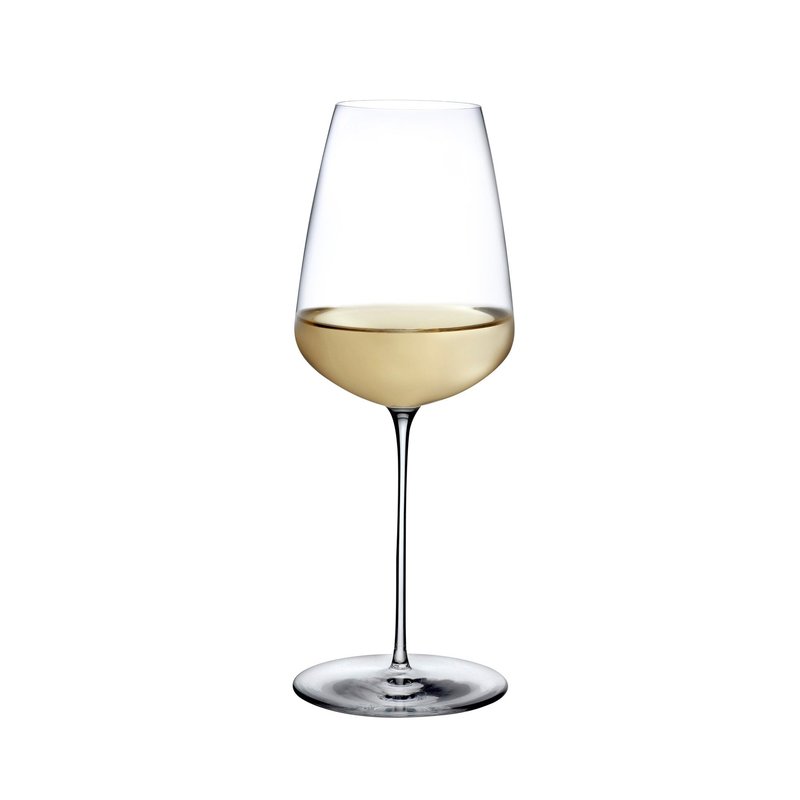 Nude Glass Stem Zero Delicate White Wine Glass