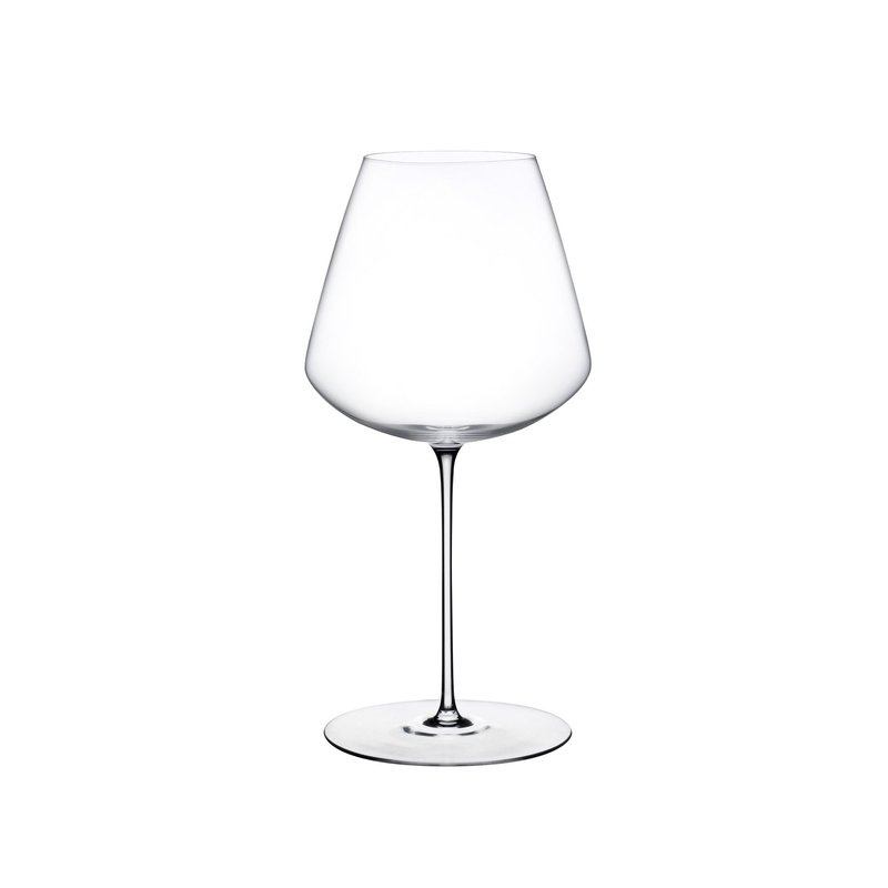Nude Glass Stem Zero Elegant Red Wine Glass Medium