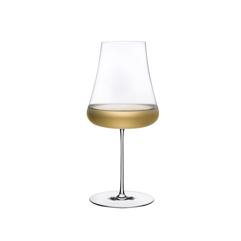 Nude Glass Stem Zero Volcano White Wine Glass