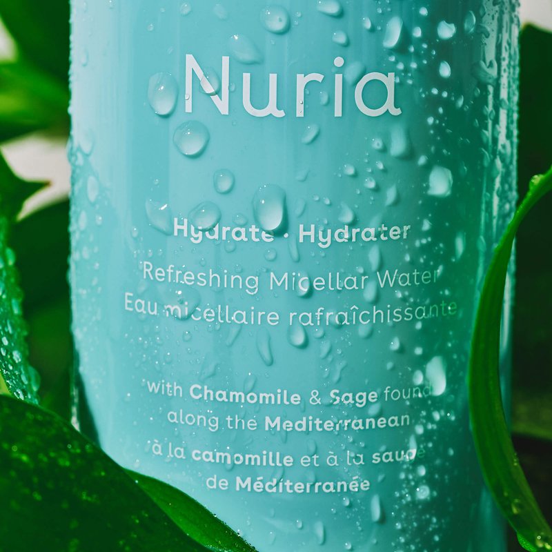 Nuria Hydrate Refreshing Micellar Water In White