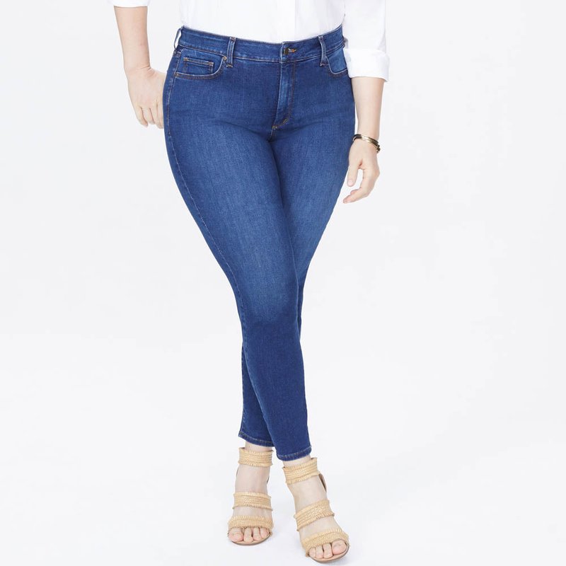 Nydj Ami Skinny Jeans In Plus Size In Blue