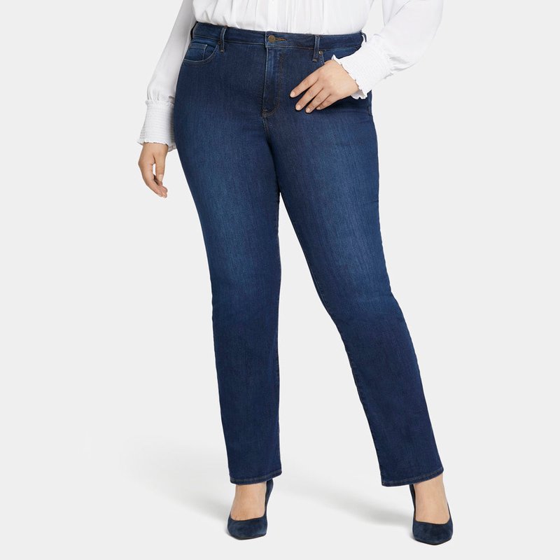 Nydj Barbara Bootcut Jeans In Plus Size In Blue