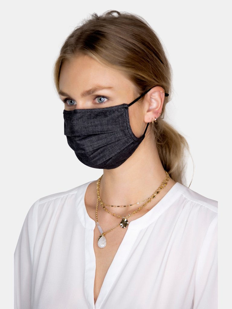 Protective Face Mask - Dark Indigo