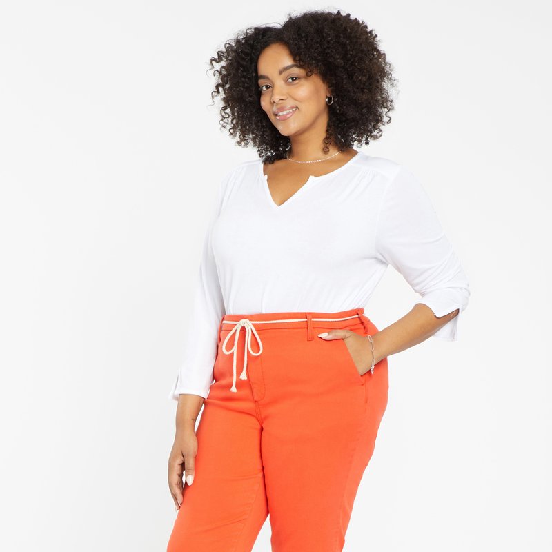 NYDJ NYDJ RELAXED TROUSER PANTS IN PLUS SIZE