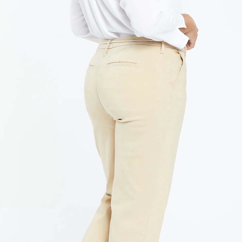 Shop Nydj Relaxed Trouser Pants In Plus Size In Brown