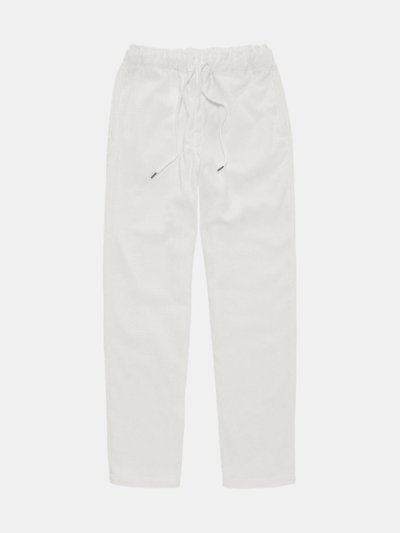 OAS White Terry Long Pant product