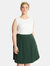 Delancey Skirt - Forest Green