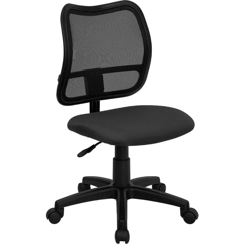 Offex Mid-back Gray Mesh Swivel Task Office Chair