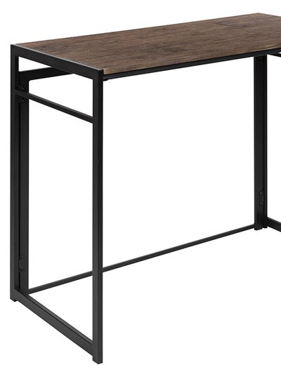 Offex Rustic Home Office Folding Computer Desk - 40" product