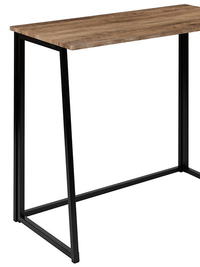 Offex Small Rustic Natural Home Office Folding Computer Desk - 36" product